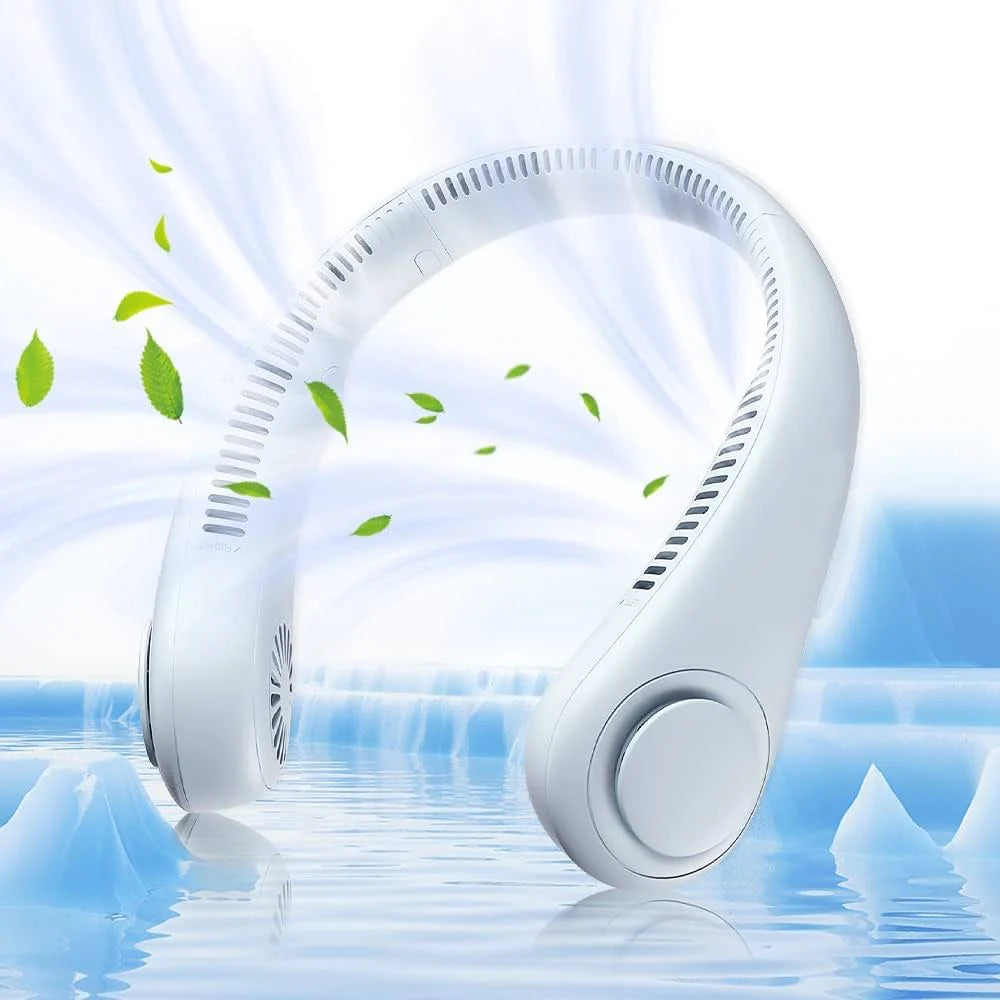 Portable Bladeless Rechargeable Neck Fan