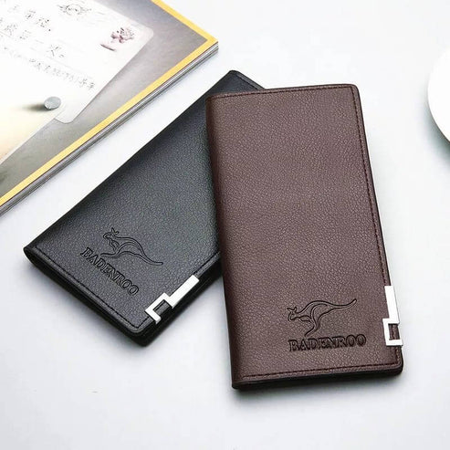 Slim & Light Weight Leather Long Wallet For Men